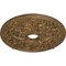 Ekena Millwork Jamie Ceiling Medallion (Fits Canopies up to 3 7/8"), 23 5/8"OD x 3 7/8"ID x 2 1/8"P, Rubbed Bronze CM23JARZS - alternate 2